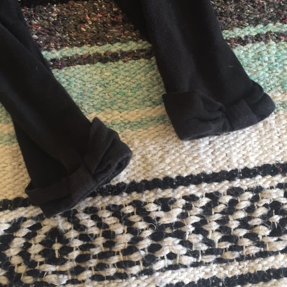 Janie & Jack black leggings (12-18 months) - Picture 3 of 3